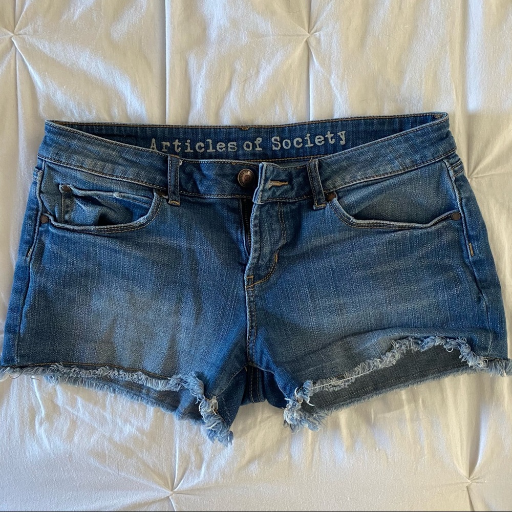 Articles of Society Denim Shorts